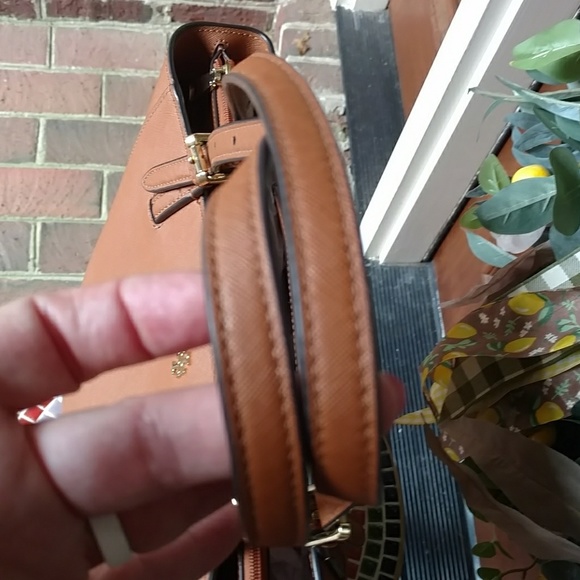 Tory Burch York Small Tote Caramel - Picture 6 of 8